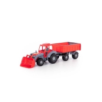 Tractor cu remorca si incarcator - Altay, 67x17x18 cm, Polesie