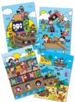 Water Magic: Carte de colorat Pirati