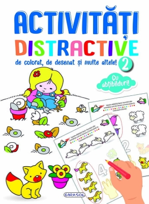 Activitati distractive de colorat, desenat 2