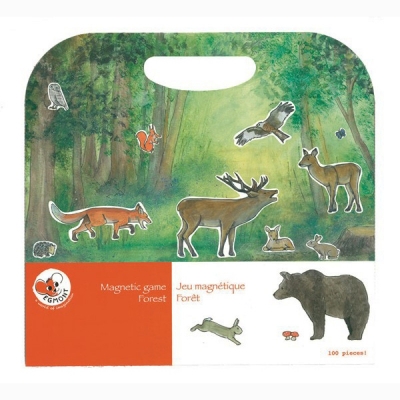 Set magnetic Animale din padure, Egmont Toys