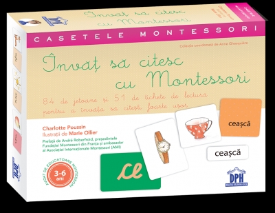 Casetele Montessori - Invat sa citesc cu