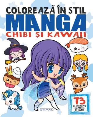 Coloreaza in stil Manga, Chibi si Kawaii