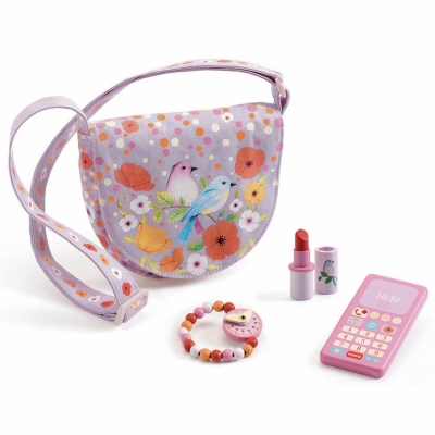 Geanta cu accesorii Birdie, Djeco