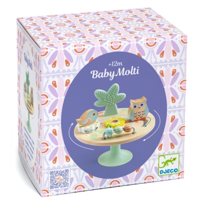 Jucarie bebe Mini centru de activitati BabyMolti, Djeco