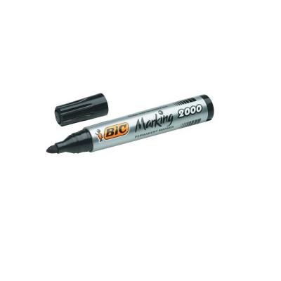 Marker permanent 2000 negru 12/cutie - BIC