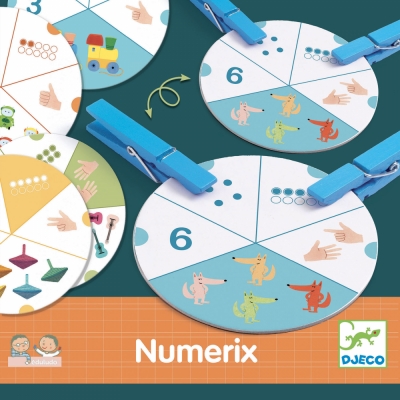 Joc Eduludo numere Numerix, Djeco