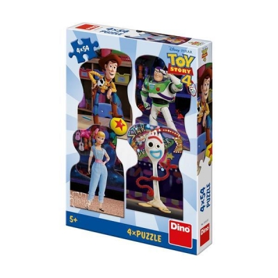 Puzzle 4 in 1 - TOY STORY (4 x 54 piese)