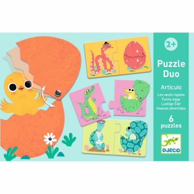 Puzzle duo Puiul din ou, Djeco