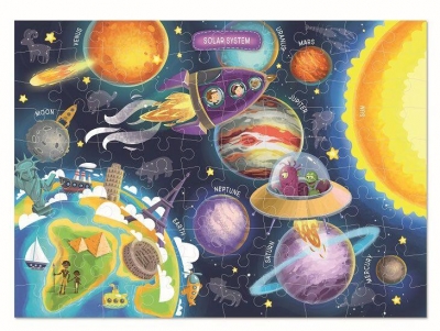 Puzzle - Spatiul cosmic (100 piese)