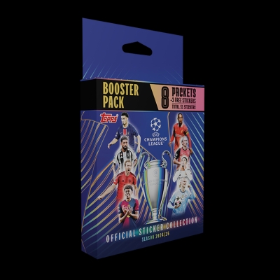 Set abtibilduri Eco Pack - Topps 2025 UEFA Champions League