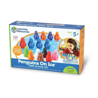 Set de matematica - pinguinii pe gheata