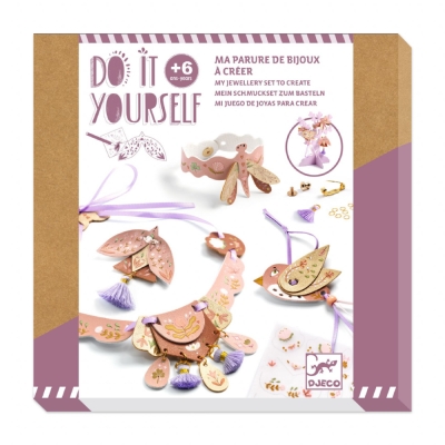 Joc creativ DIY Bijuterii Miss Rosefinch, Djeco