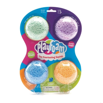 Spuma de modelat Playfoamtm - Set 4 culori