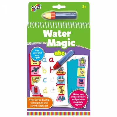 Water Magic: Carte de colorat ABC