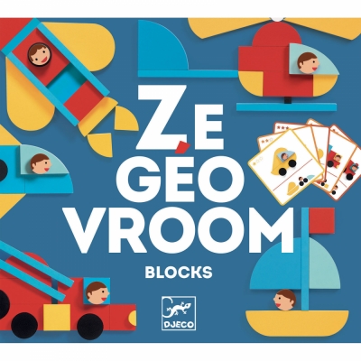 Joc educativ Ze GeoVroom, Djeco