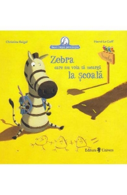 Zebra care nu voia sa mearga la scoala