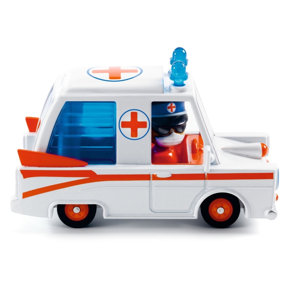 Ambulanta Hurry Ambulance Colectia Crazy Motors, Djeco