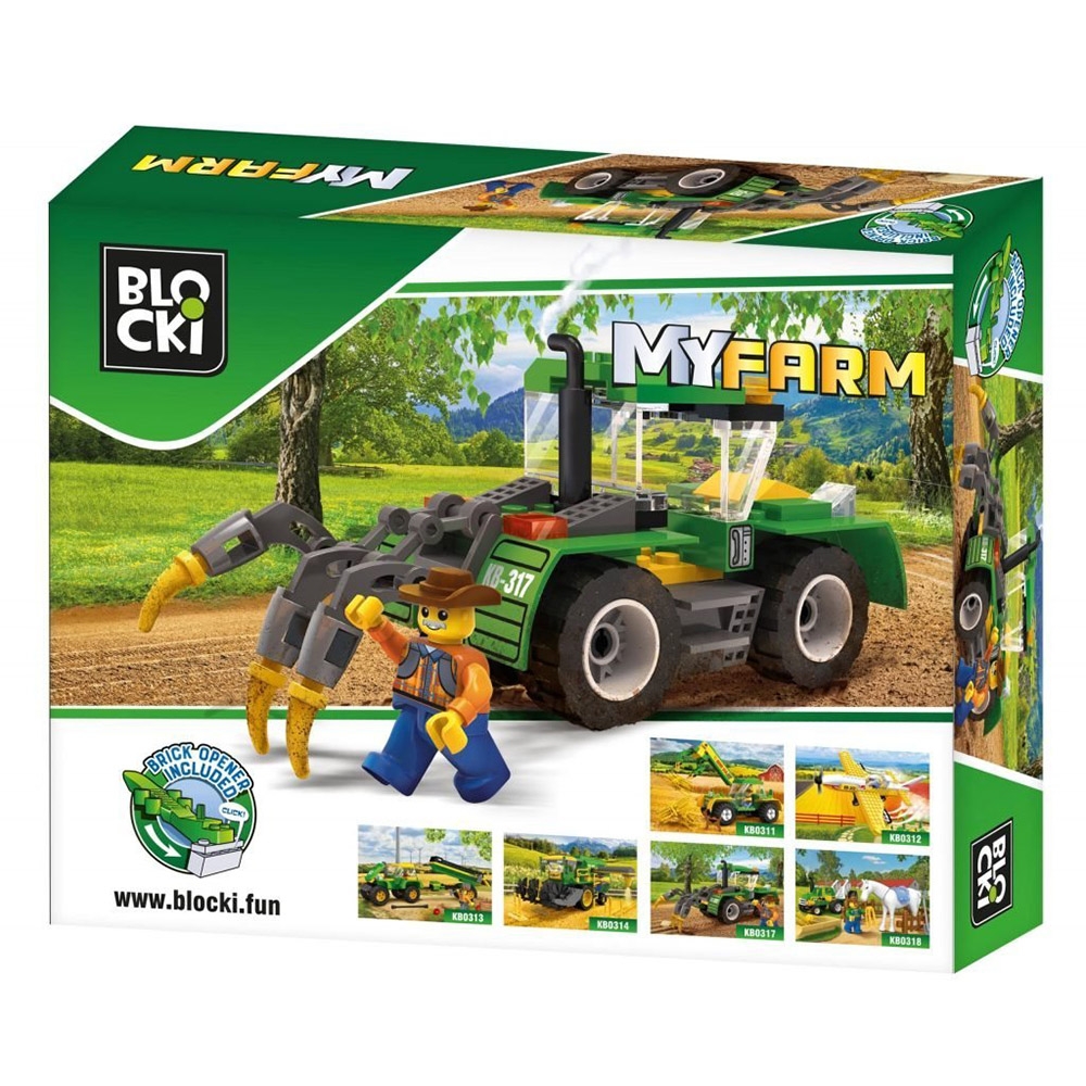 Blocki My Farm, Tractor cu plug