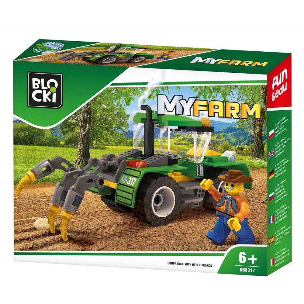 Blocki My Farm, Tractor cu plug