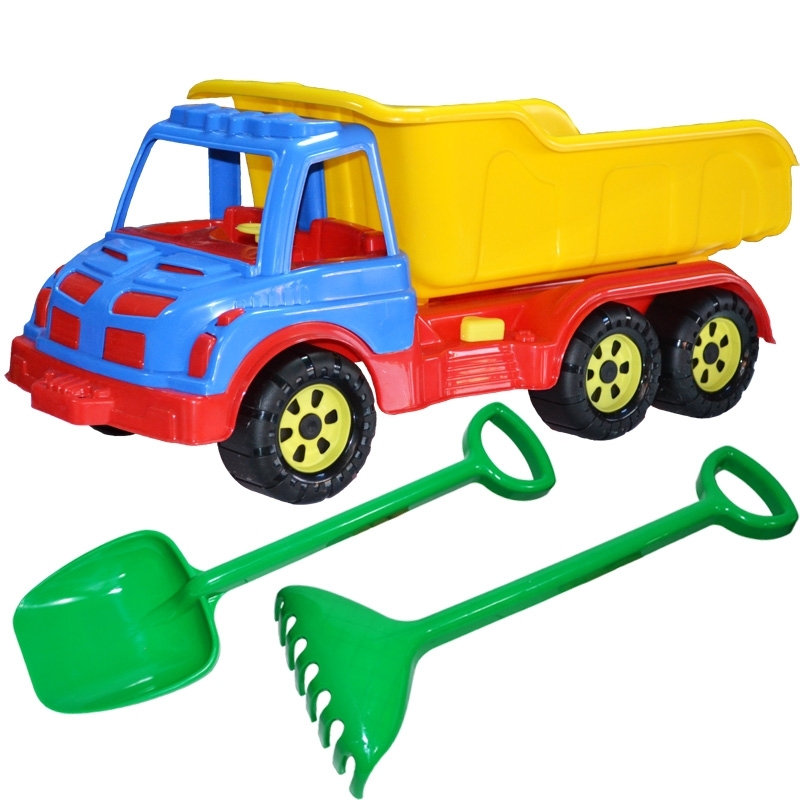 Camion 60 cm, cu lopata + grebla - ROBENTOYS