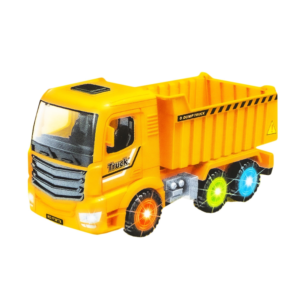 Camion cu frictiune, lumina/sunet, 25x11x12 cm