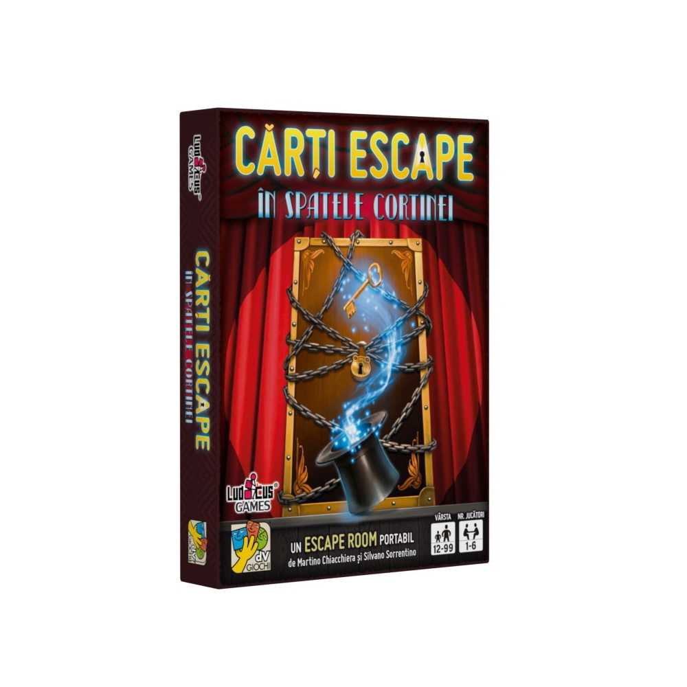 Carti Escape - In Spatele Cortinei, ISBN: 978-606-94982-4-8