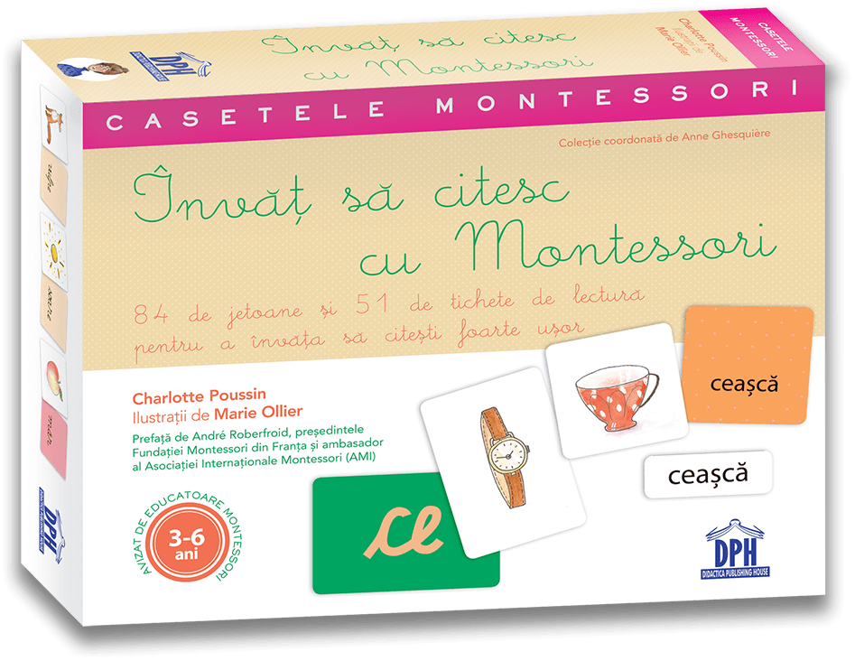 Casetele Montessori - Invat sa citesc cu