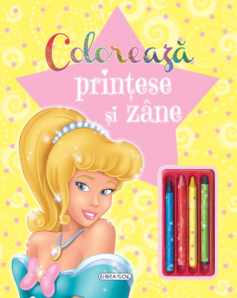 Coloreaza printese si zane