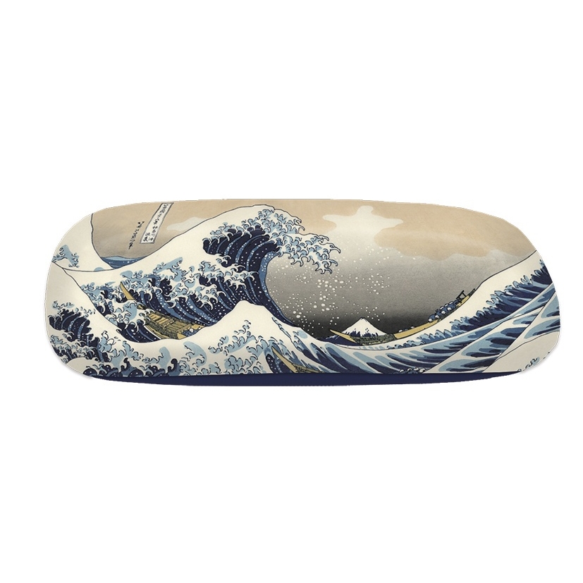 Etui cu textil si protectie ochelari Hokusai - Marele val, Fridolin