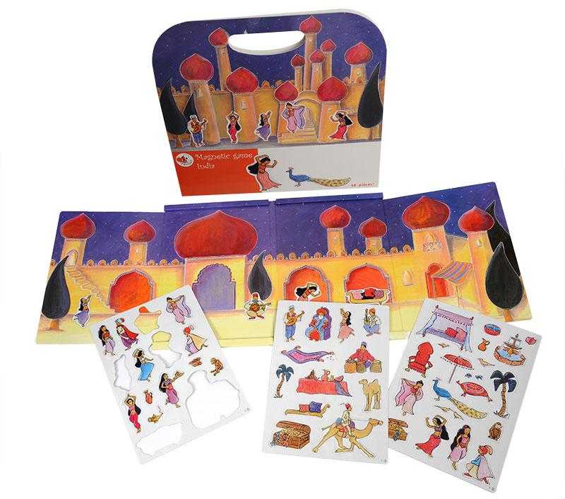 India, set magnetic Egmont Toys