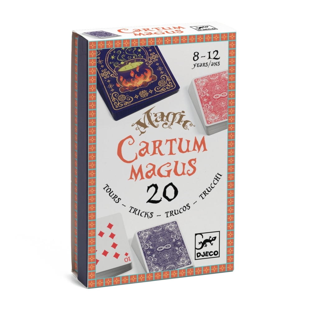 Joc de magie Cartum Magus 20 trucuri, Djeco