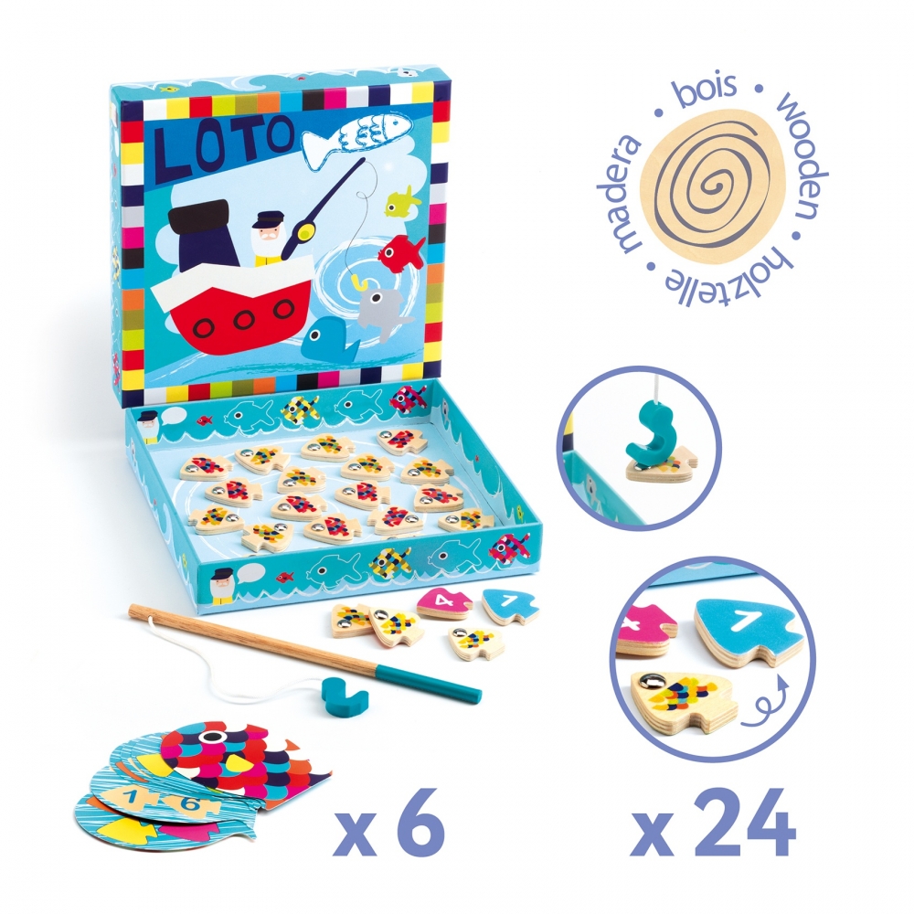 Joc educativ Navy loto, Djeco