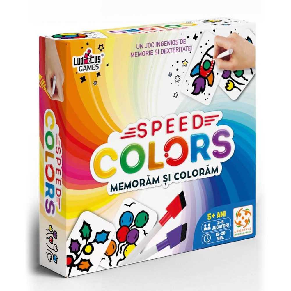 Joc educativ - Speed Colors