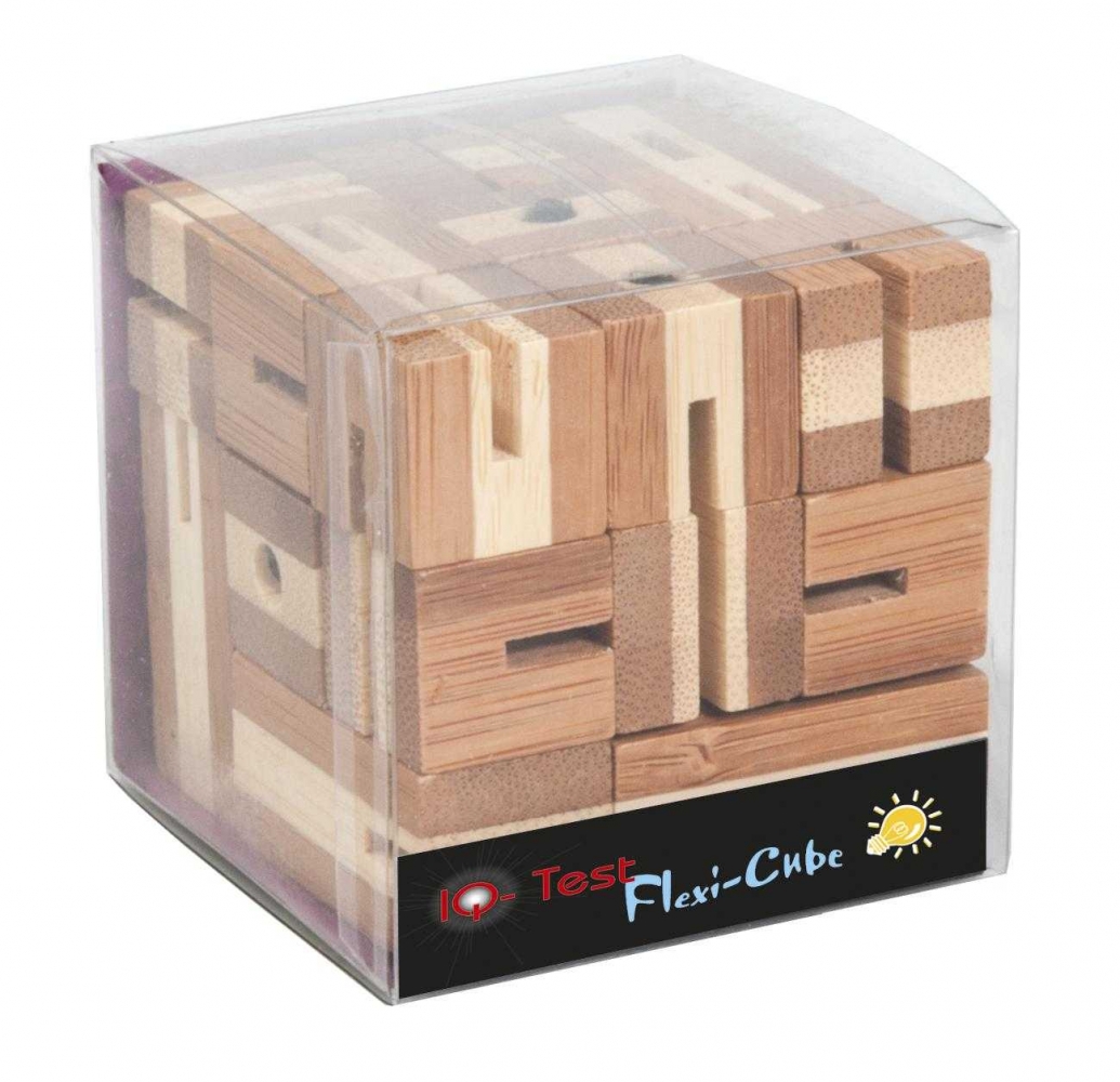 Joc logic 3D Puzzle Flexi-cub4, Fridolin