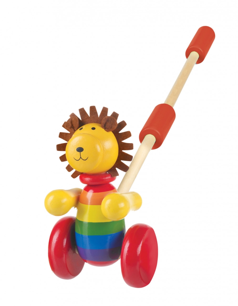 Jucarie de impins leu, Orange Tree Toys