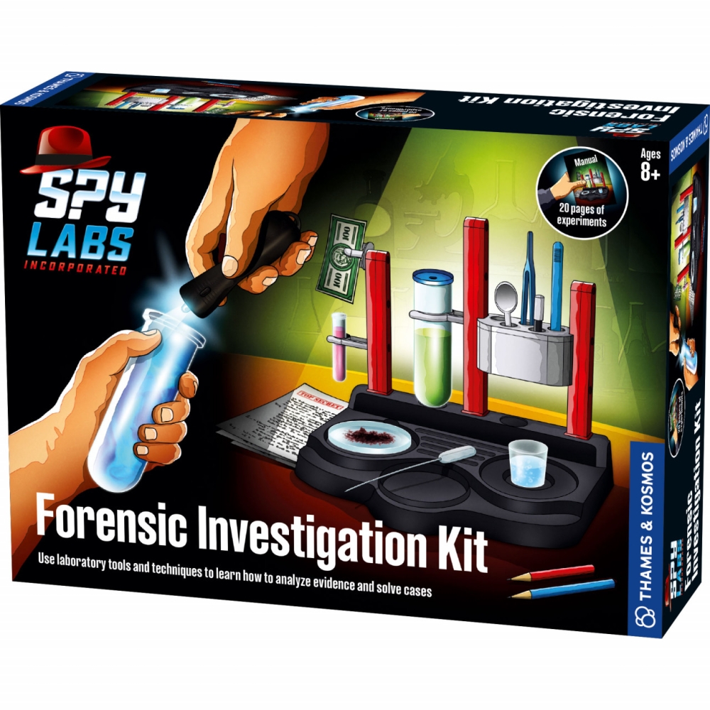 Kit STEM Laborator de spionaj: investigare, Thames & Kosmos