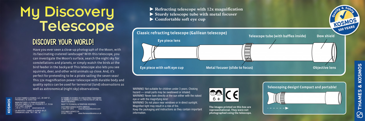 Kit STEM Telescop, Thames & Kosmos