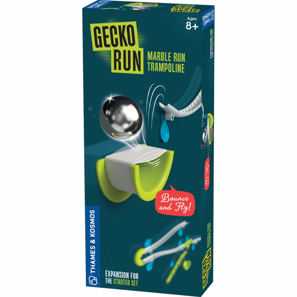 Kit STEM Trambulina - extindere pentru cursa cu obstacole bila metalica, Thames & Kosmos