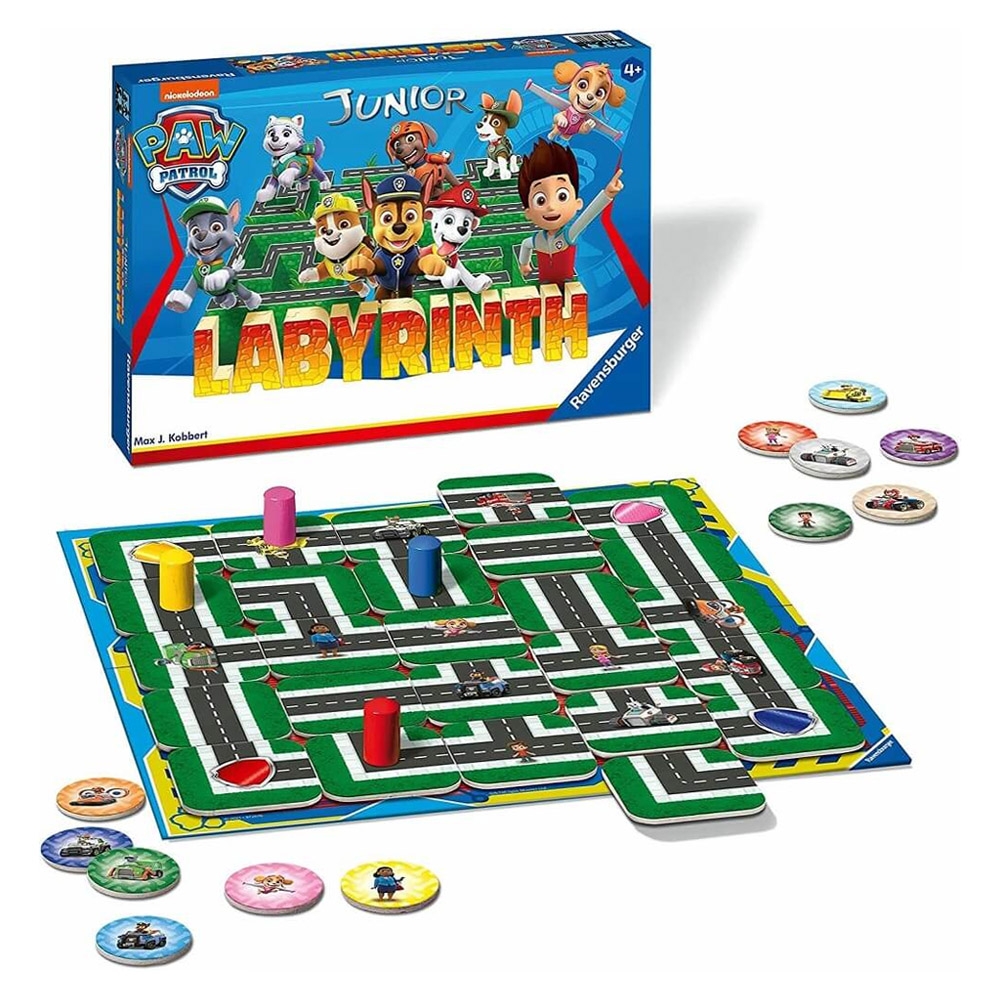 Labyrinth Paw Patrol Junior, 4+ ani - RAVENSBURGER