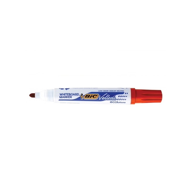 Marker ECO Velleda 1701 rosu 12/cutie - BIC