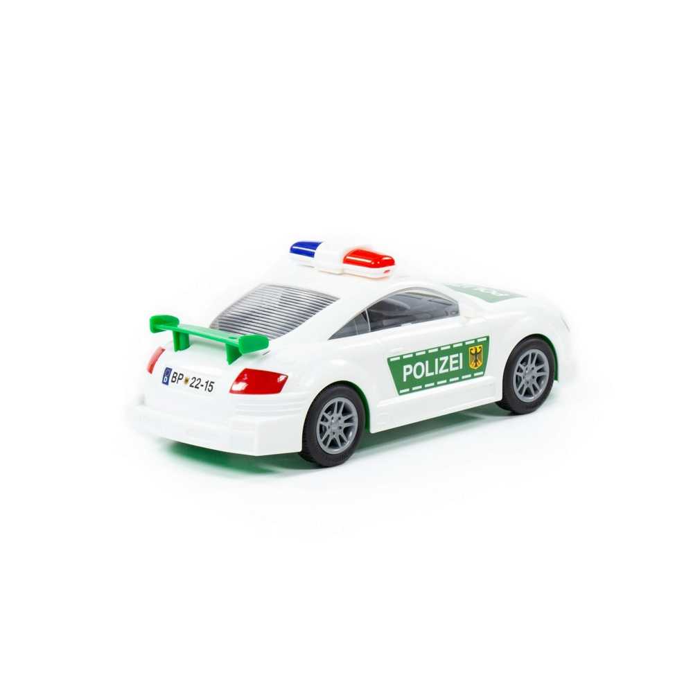 Masina politie, cu frictiune, 26x11x10cm, Polesie