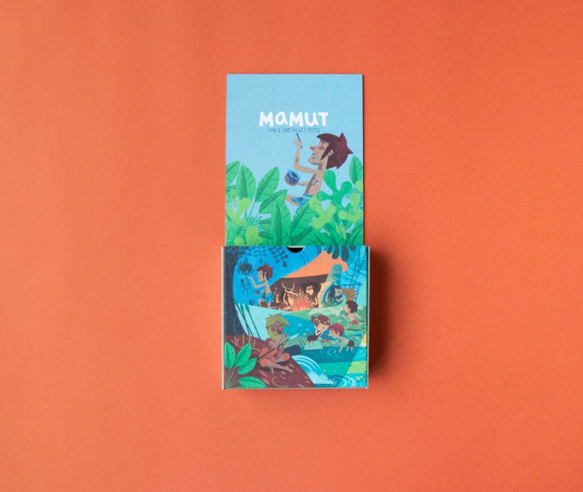 Mini puzzle Mamut, Londji