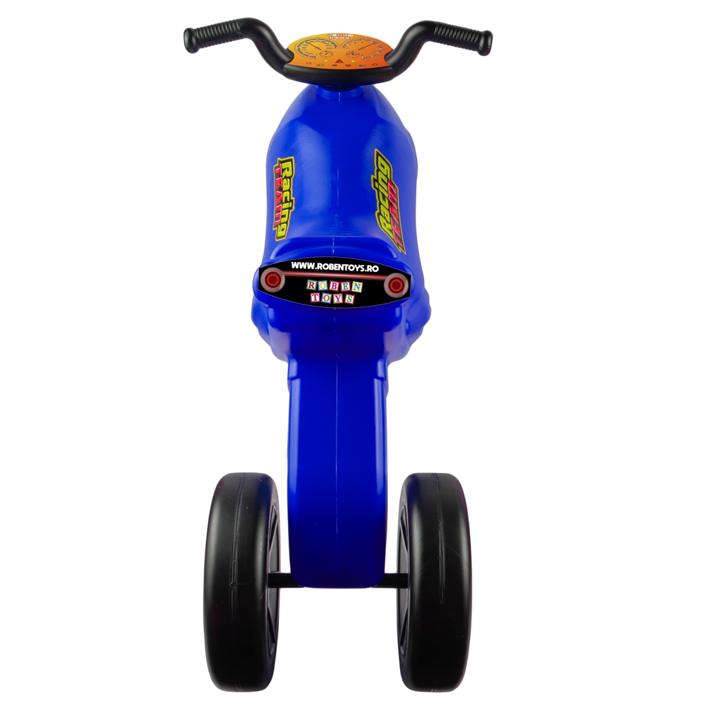 Motocicleta fara pedale, albastra - ROBENTOYS