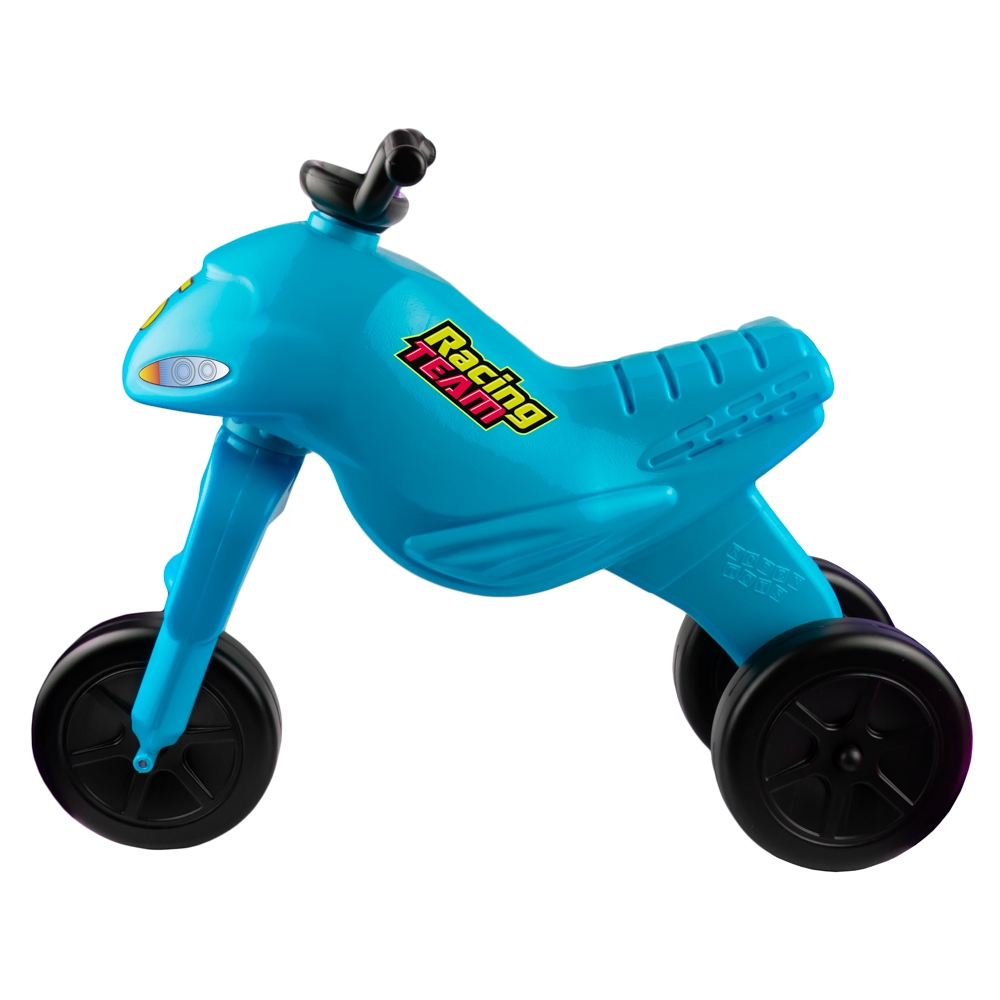 Motocicleta fara pedale, albastru deschis - ROBENTOYS