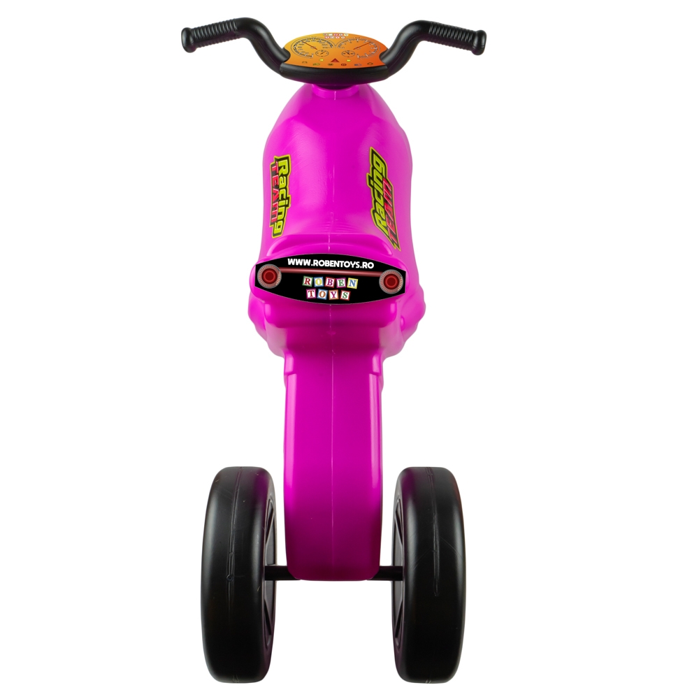 Motocicleta fara pedale, roz - ROBENTOYS