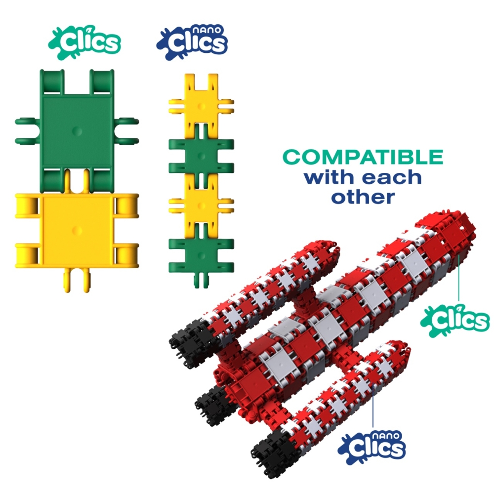 Nano Clics Pentru constructii fantastice, Clicformers