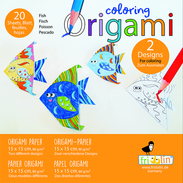 Origami Pesti de colorat, Fridolin