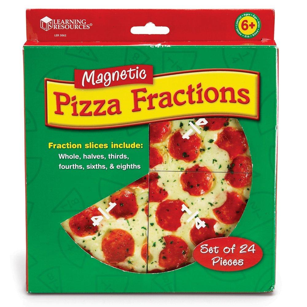 Pizza fractiilor cu magneti