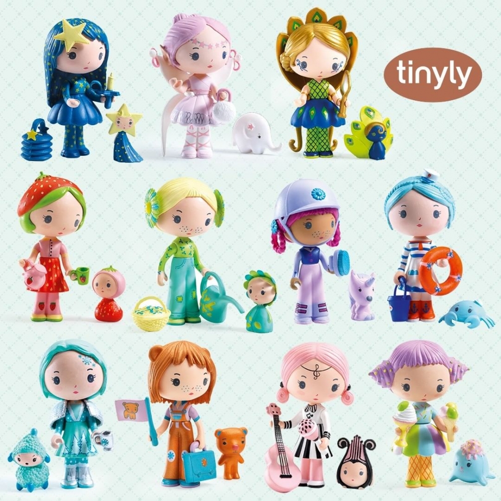 Figurine Tinyly Coco & Minico, Djeco