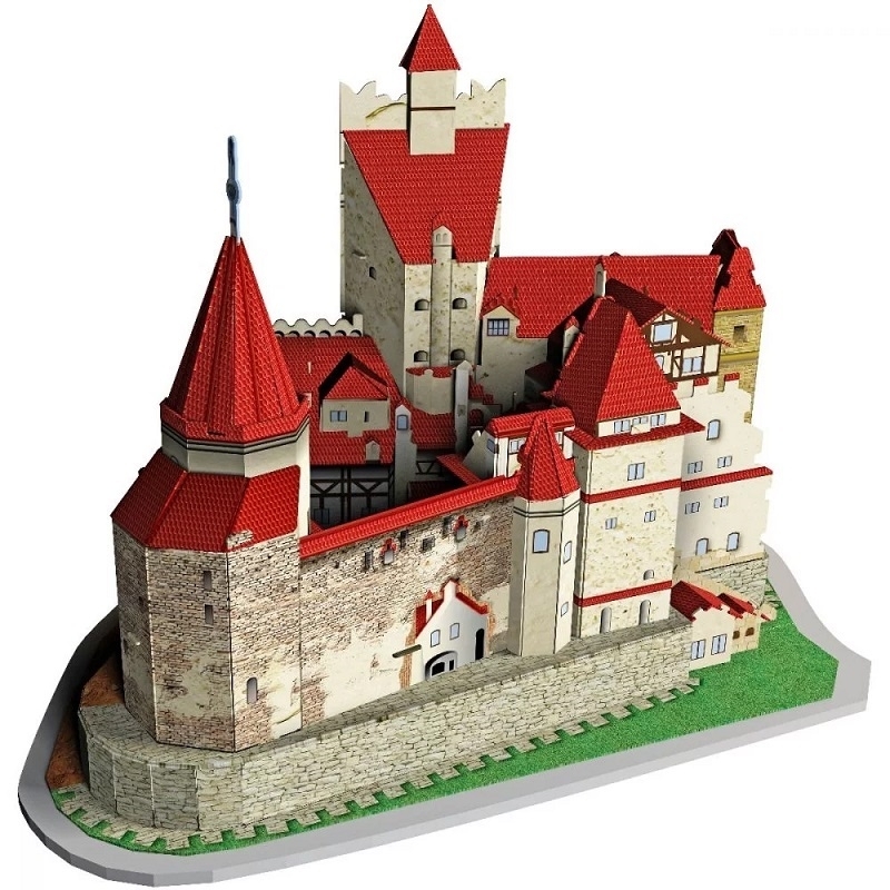 Puzzle 3D - Castelul Bran